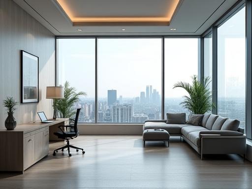 Voll möbliertes Executive Büro für eine Person